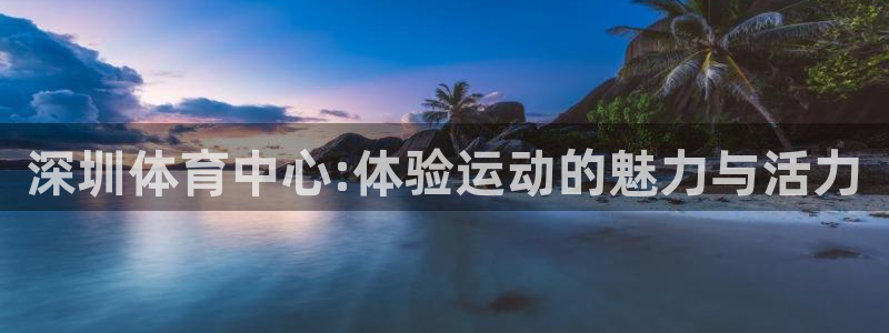 一竞技官方正版app娱乐平台:深圳体育中心:体验运动的魅力与